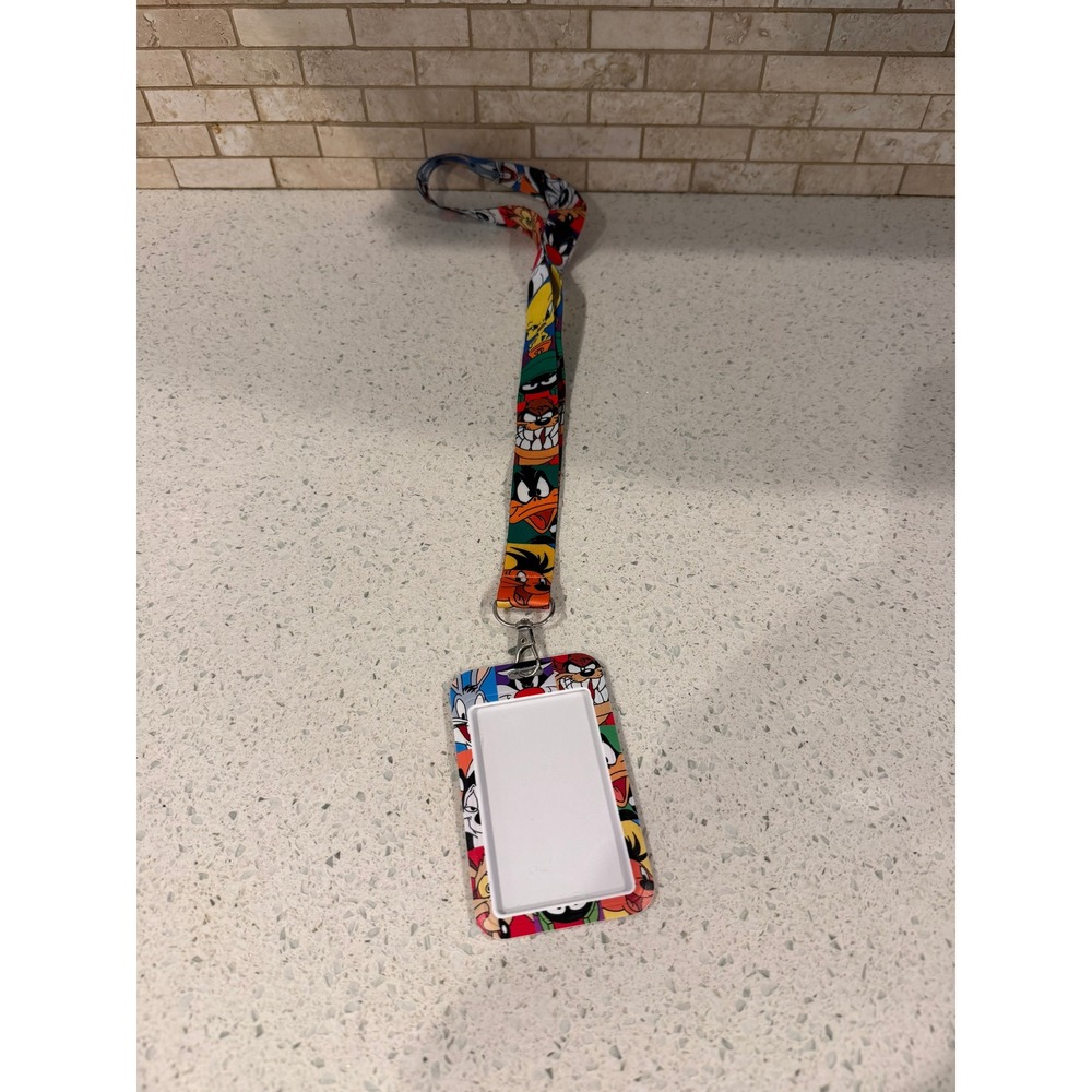 Looney Tunes Classic Character Lanyard ID Holder Keychain